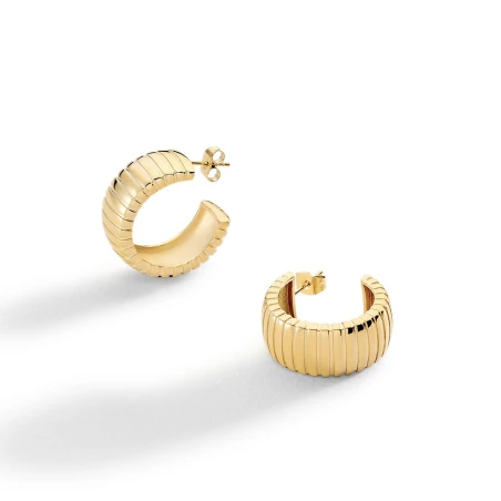 Pendientes Criollas Agatha Paris Ear5Be Baño Oro 02370118-157-TU