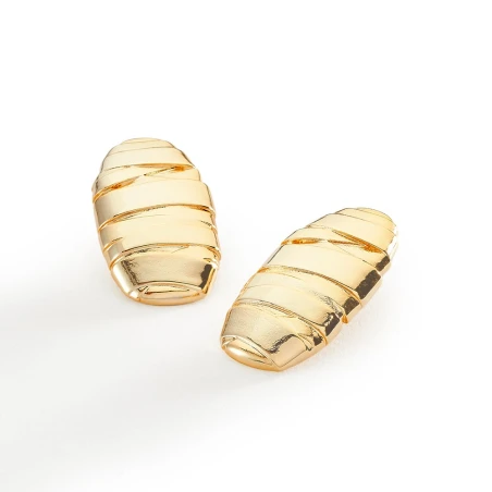 Pendientes Largos Agatha Paris Be Baño Oro 02380769-157-TU