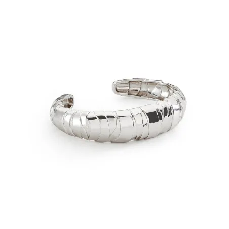Pulsera Rígida Agatha Paris Be Baño Plata 02451210-064-TU