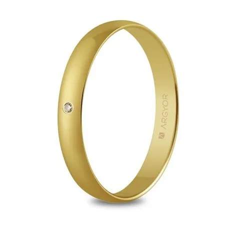 Alianza de boda oro 50302D