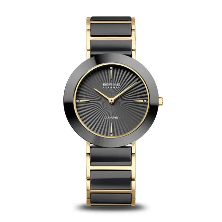 Reloj Bering Classic Negro y Dorado Analógico Mujer 11435-732