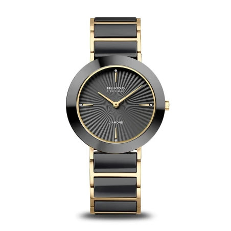 Reloj Bering Classic Negro y Dorado Analógico Mujer 11435-732