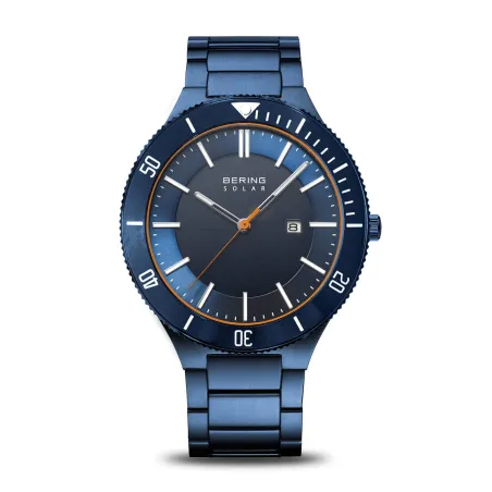 Reloj Bering Solar Azul Analógico Hombre 14443-797
