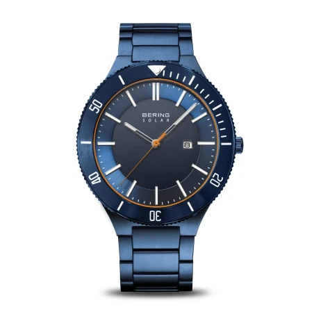 Reloj Bering Solar Azul Analógico Hombre 14443-797