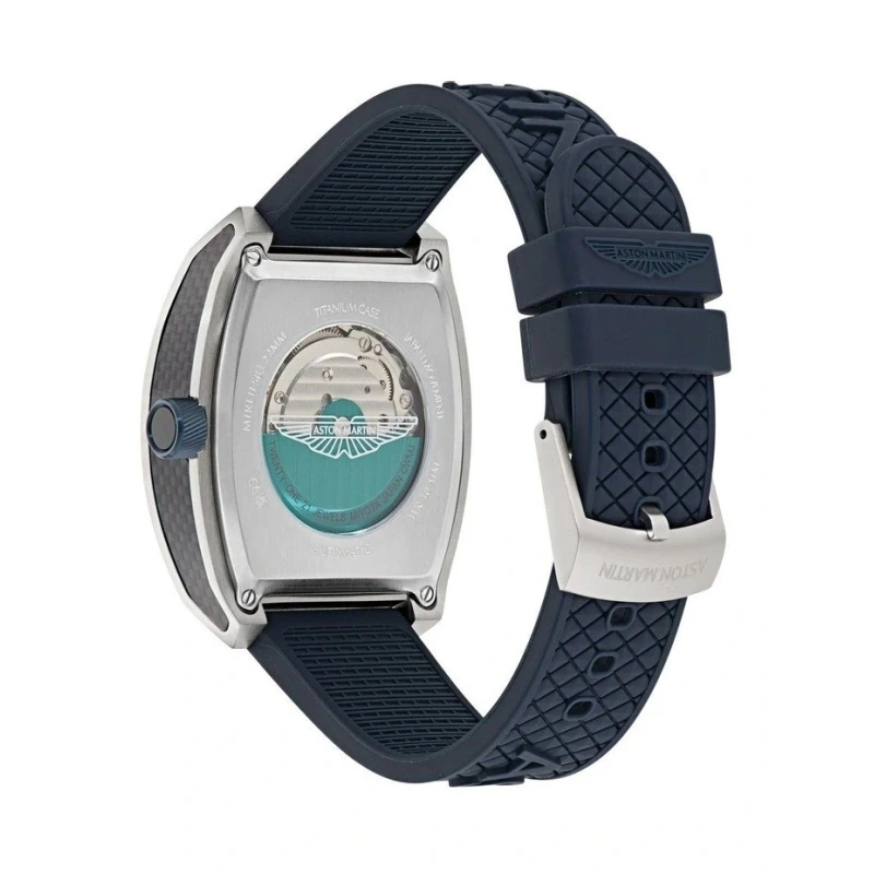 Reloj Aston Martin Fórmula 1 Azul y Plateado Automático Hombre MTRT1F503
