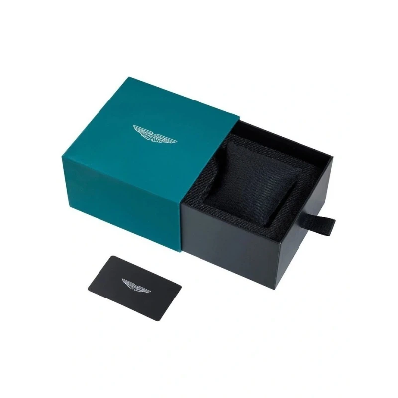 Reloj Aston Martin Fórmula 1 Azul y Plateado Automático Hombre MTRT1F503