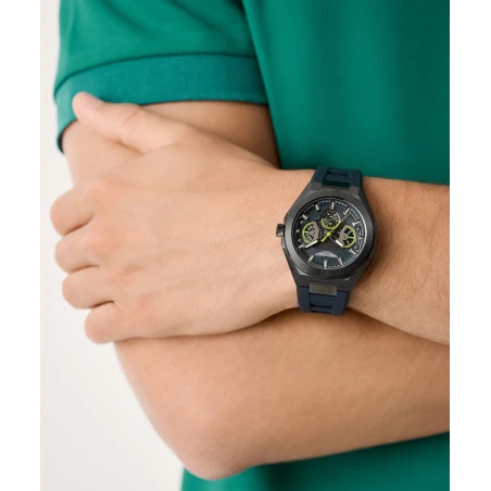 Reloj Aston Martin Fórmula 1 Azul y Negro Multifunción Hombre MTRI1F501
