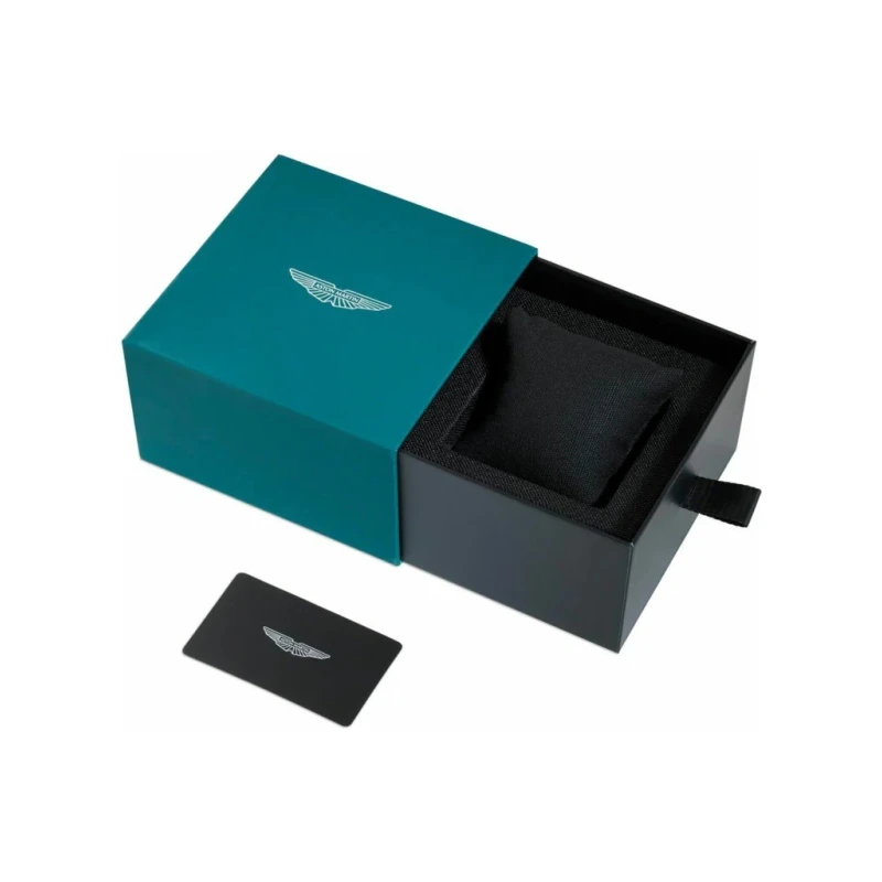 Reloj Aston Martin Fórmula 1 Plateado y Azul Multifunción Hombre MTRH1F505