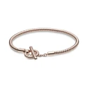Pulsera Pandora Moments en Pandora Rose Cadena de Serpiente Cierre en T 599087C00