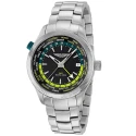 Reloj Aston Martin Plateado y Verde Analógico Hombre MTIZ1F503