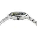 Reloj Aston Martin Plateado y Verde Analógico Hombre MTIZ1F503