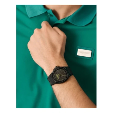 Reloj Aston Martin Negro Analógico Hombre MTIG1F503
