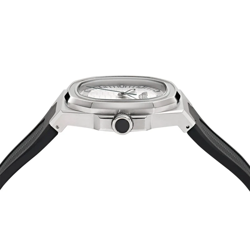 Reloj Aston Martin Plateado y Verde Analógico Hombre MTIG1F502