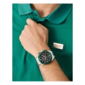 Reloj Aston Martin Fórmula 1 Plateado y Verde Cronógrafo Hombre MTIB1F501