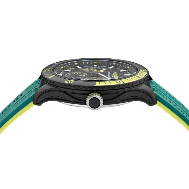 Reloj Aston Martin Fórmula 1 Verde y Negro Multifunción Hombre MTFP1F501