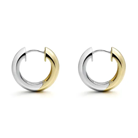 Pendientes Itemporality Aro Baño Bicolor SEA-400-446-UU