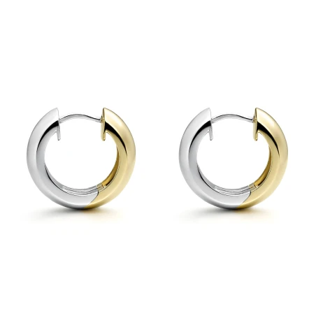 Pendientes Itemporality Aro Baño Bicolor SEA-400-446-UU
