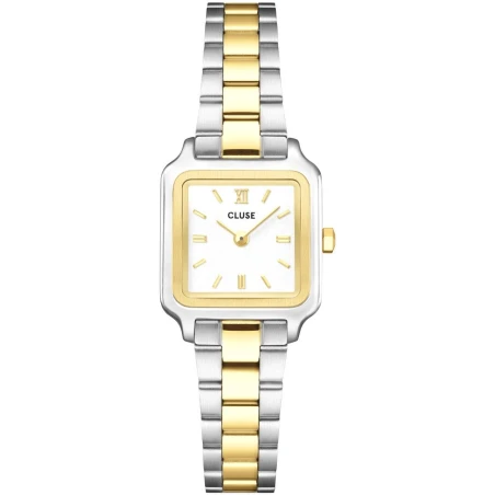 Reloj Cluse Gracieuse Mini Plateado y Dorado Analógico Mujer CW15501