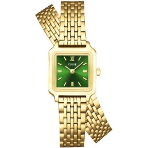 Reloj Cluse Gracieuse Mini Dorado y Verde Analógico Mujer...