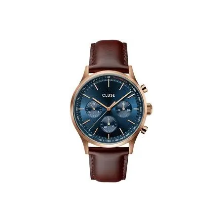 Reloj Cluse Anthéor Azul, Rosado y Marrón Multifunción Hombre CW21009