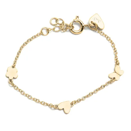 Pulsera Agatha Ruiz de la Prada Iconos Plata Baño Oro 305NBED