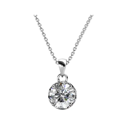 Gargantilla Brizzling Moissanite Colors Plata BMP006