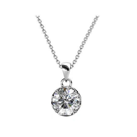 Gargantilla Brizzling Moissanite Colors Plata BMP006