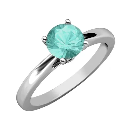 Anillo Brizzling Moissanite Colors Aquamarina BMR005-A