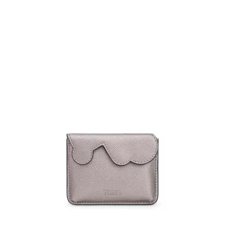Monedero Tarjetero TOUS Bear Anniversary Plateado 2002362255