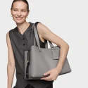 Bolso City TOUS The Citybow Gris Mediano 2002355147