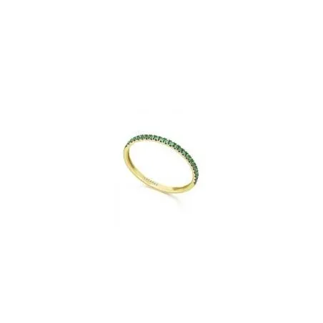 Anillo Le Carré Edén Oro 18kt y Esmeraldas GA194ES
