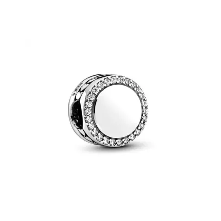 Charm Pandora Botón Brillante Grabable 798747C01
