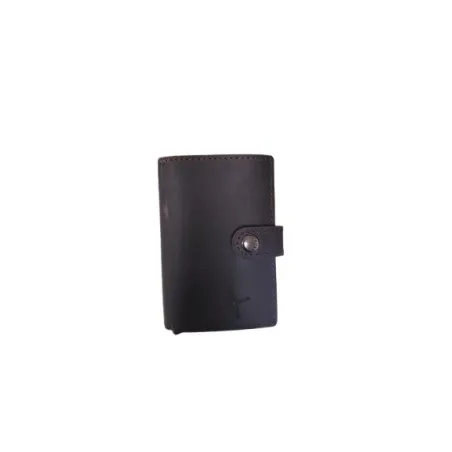 Tarjetero Serraje Marrón Hombre 222-102MA