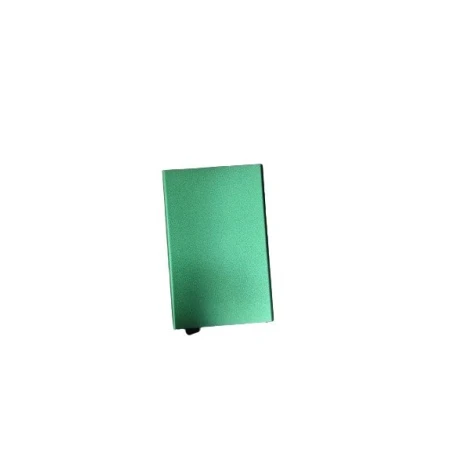 Tarjetero Protector Aluminio Verde 221-005