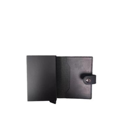 Tarjetero Serraje Negro Hombre 222-102NE