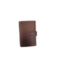 Tarjetero Piel Grabada Marrón Hombre 222-103MA