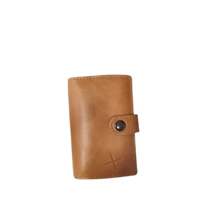 Tarjetero Piel Envejecida Cuero Hombre 222-104CU