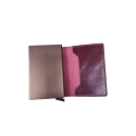 Tarjetero Piel Burdeos Hombre 222-206BUR