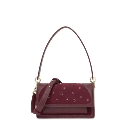 Bolso bandolera TOUS Audree Strass Burdeos Pequeño 2002358521