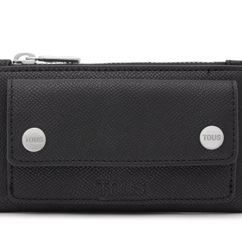 Cartera TOUS Audree Pockets Negra Pequeña 2002360751