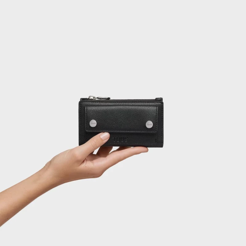 Cartera TOUS Audree Pockets Negra Pequeña 2002360751