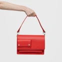 Bolso Bandolera TOUS Audree Pocket Rojo Mediano 2002358117