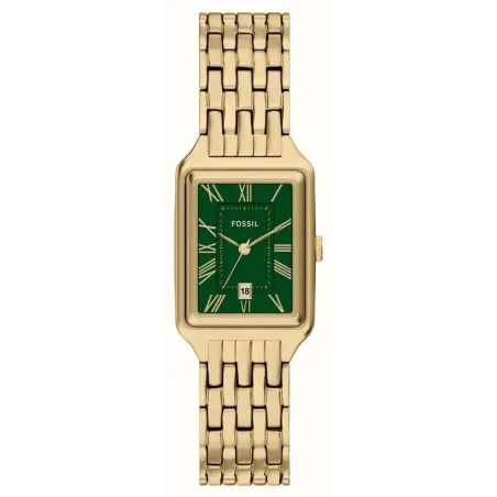 Reloj Fossil Raquel Dorado y Verde Analógico Mujer ES5452