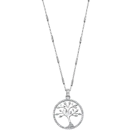 Collar Lotus Silver Árbol de la Vida LP1780-1/1