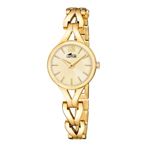 Reloj Lotus Old Money Dorado Analógico Mujer 19023/2