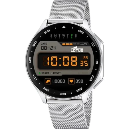 Smartwatch Lotus SmarTime Tactil Hombre Plateado 50050/1