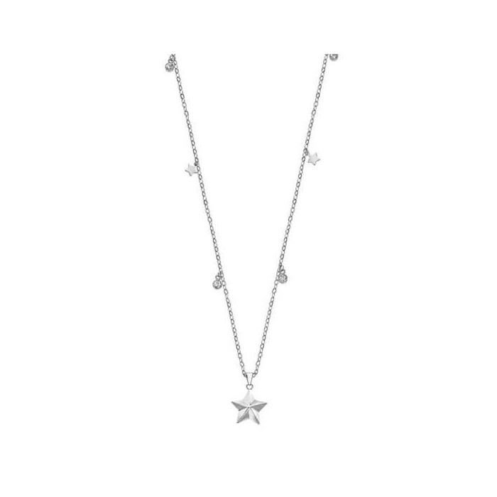 Gargantilla Lotus Style Estrella Acero...