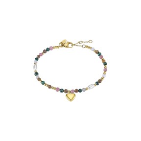 Pulsera Lotus Style Woman´s Heart Acero Baño Oro LS2553-2/2