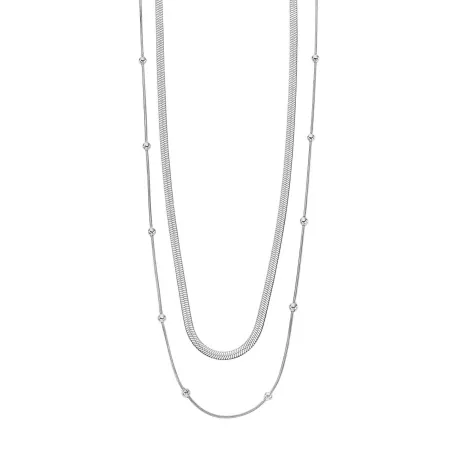 Collar Lotus Style Cadenas Acero Mujer LS2557-1/1