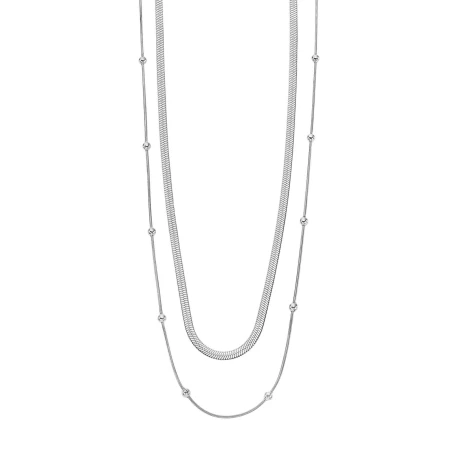 Collar Lotus Style Cadenas Acero Mujer LS2557-1/1